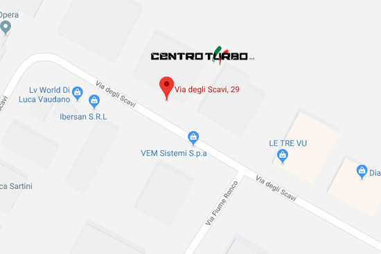 google maps centro turbo